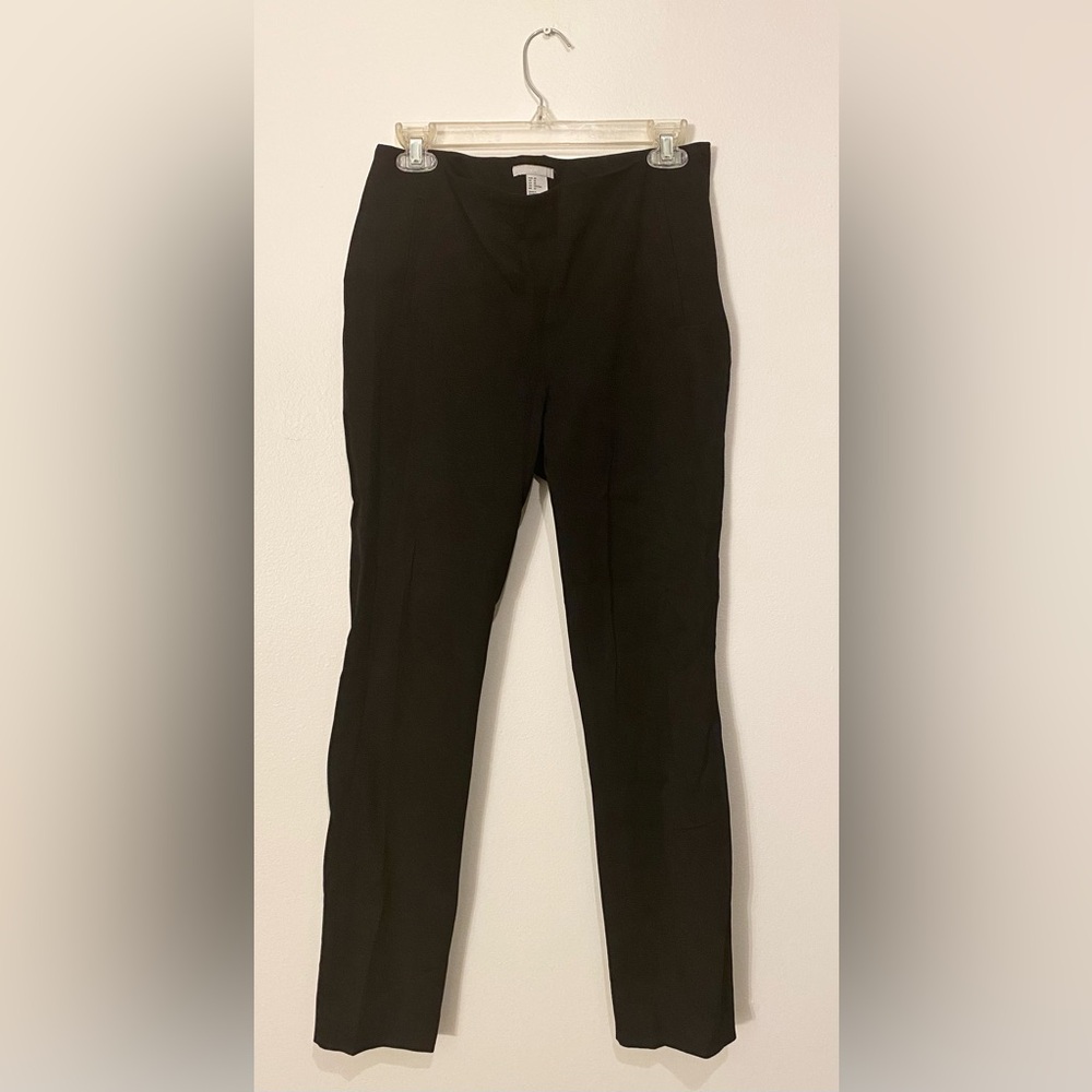 H&M Black Business ankle-length pants, Size: 10